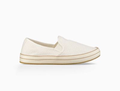 UGG Bren Slip-On Womens Sneakers Natural/ Beige - AU 942RG